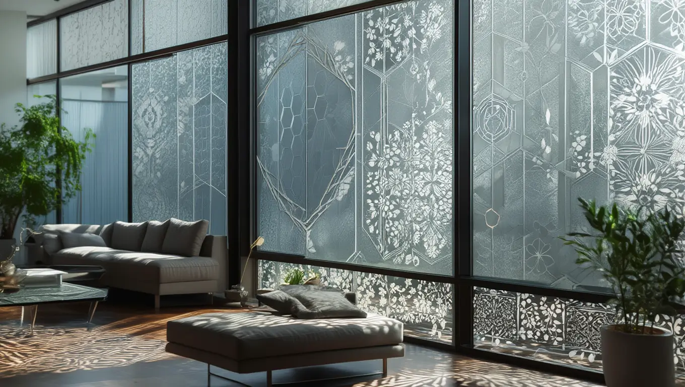 decorative home window film