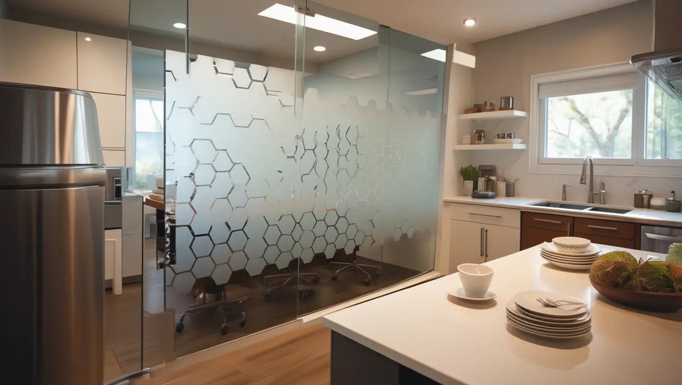 Decorative home window film