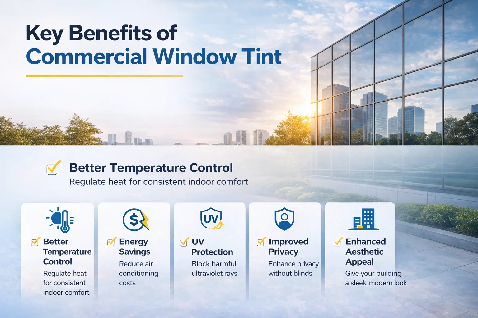 Benefits of window tint 