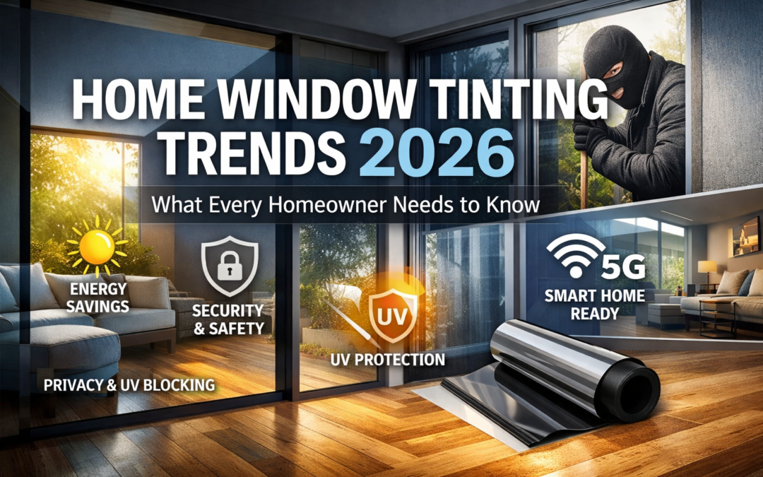 Home window tinting trends 2026