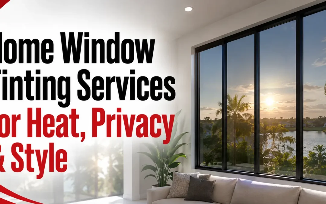 Home window tinting services