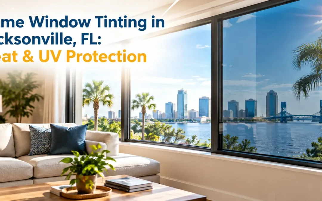 Home Window Tinting in Jacksonville, FL: Heat & UV Protection